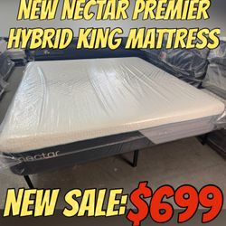 NEW NECTAR HYBRID KING MATTRESS 