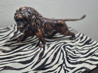Bronze Lion Sculpture