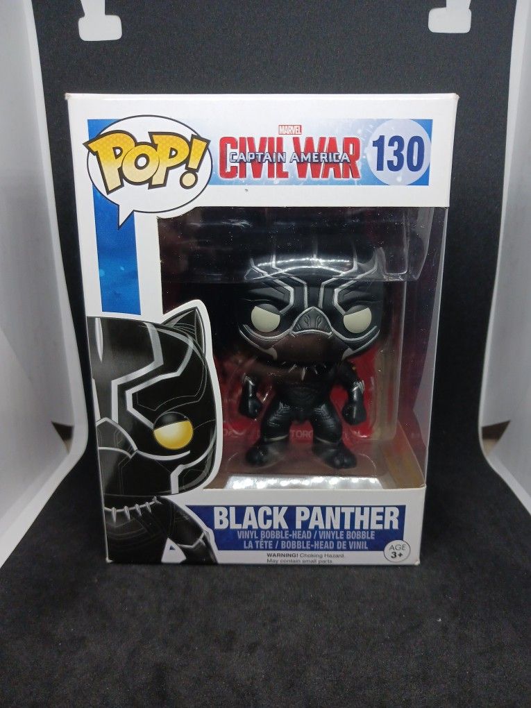 Funko POP Marvel: Captain America 3: Civil War Action Figure - Black Panther