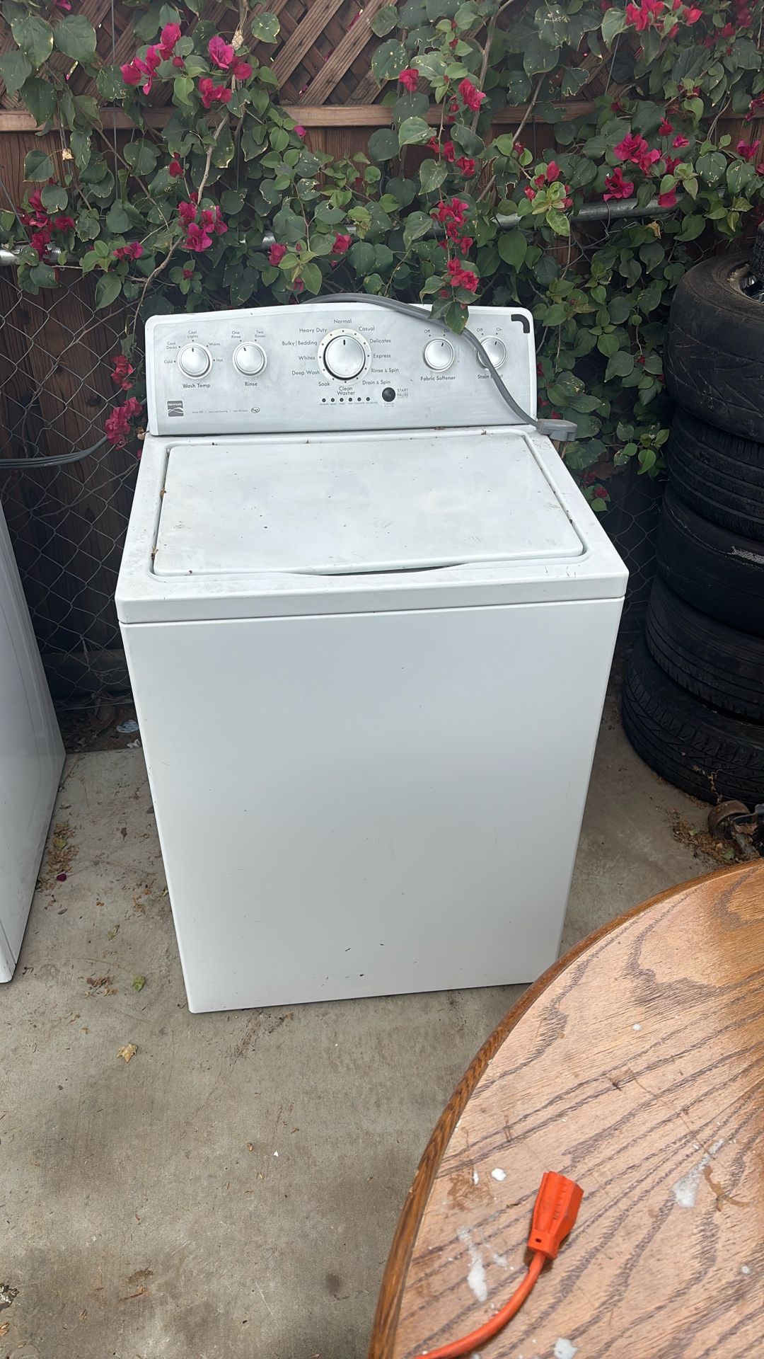 Kenmore Washer And Dryer White