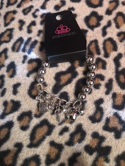 Heart bracelet charms