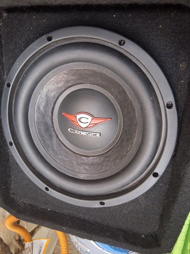 10" Subwoofer Candence