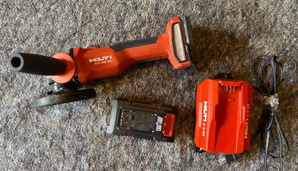 Hilti - Nuron AG 4S 22 Cordless Brushless 4.5” Angle Grinder Kit