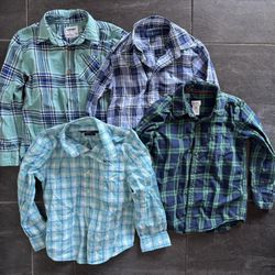 Boys Button Up Tops 