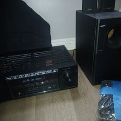 Denon Receiver And Bose Speaker's $140takesit 