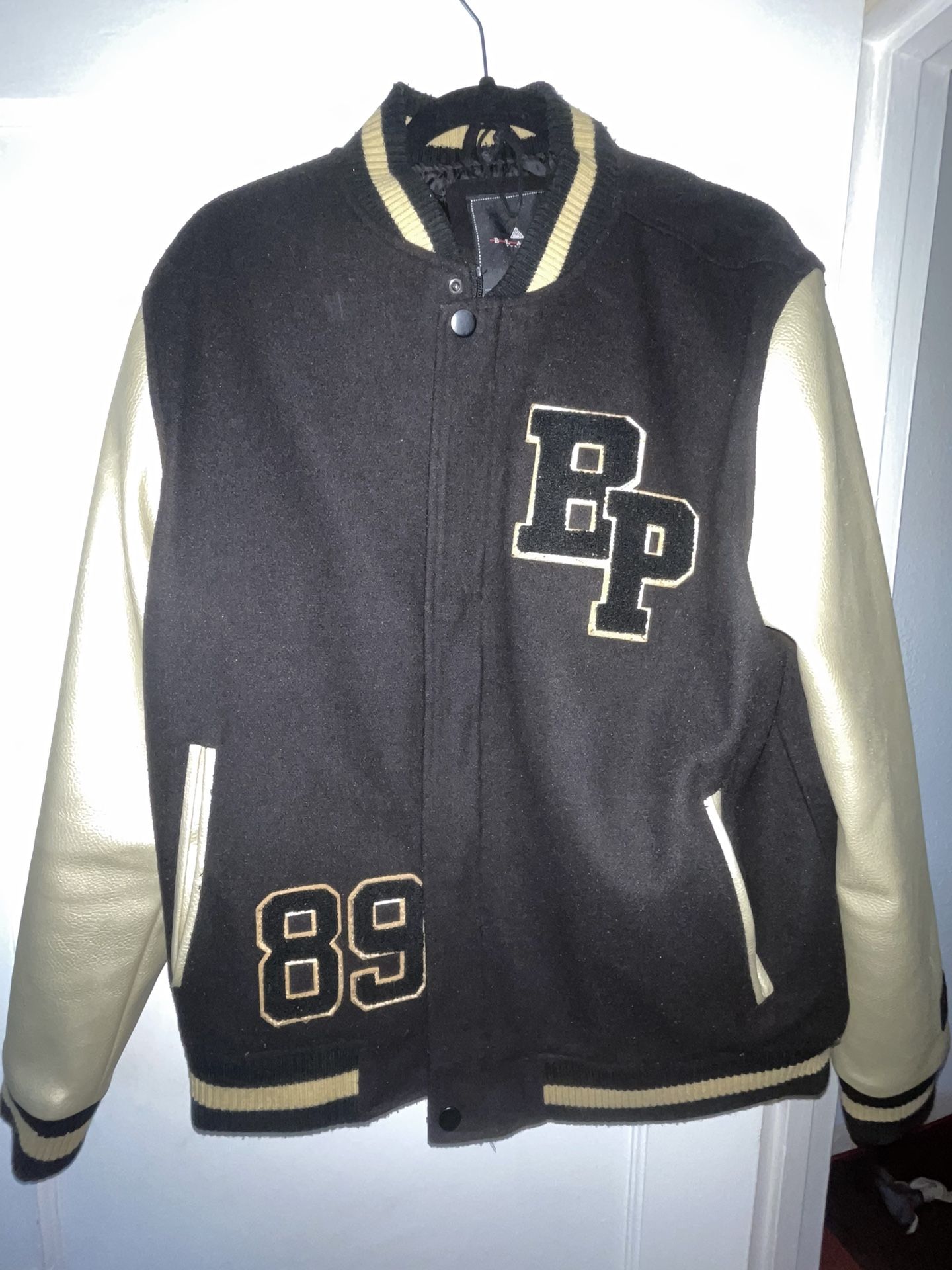 Black Pyramid Leather Jacket