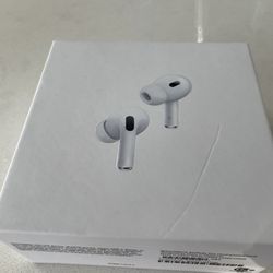 AirPod Pros Second Generation With Active Noise Cancallection.