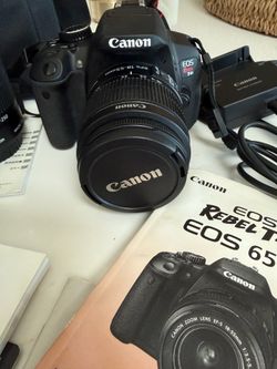 Canon rebel T4i camera