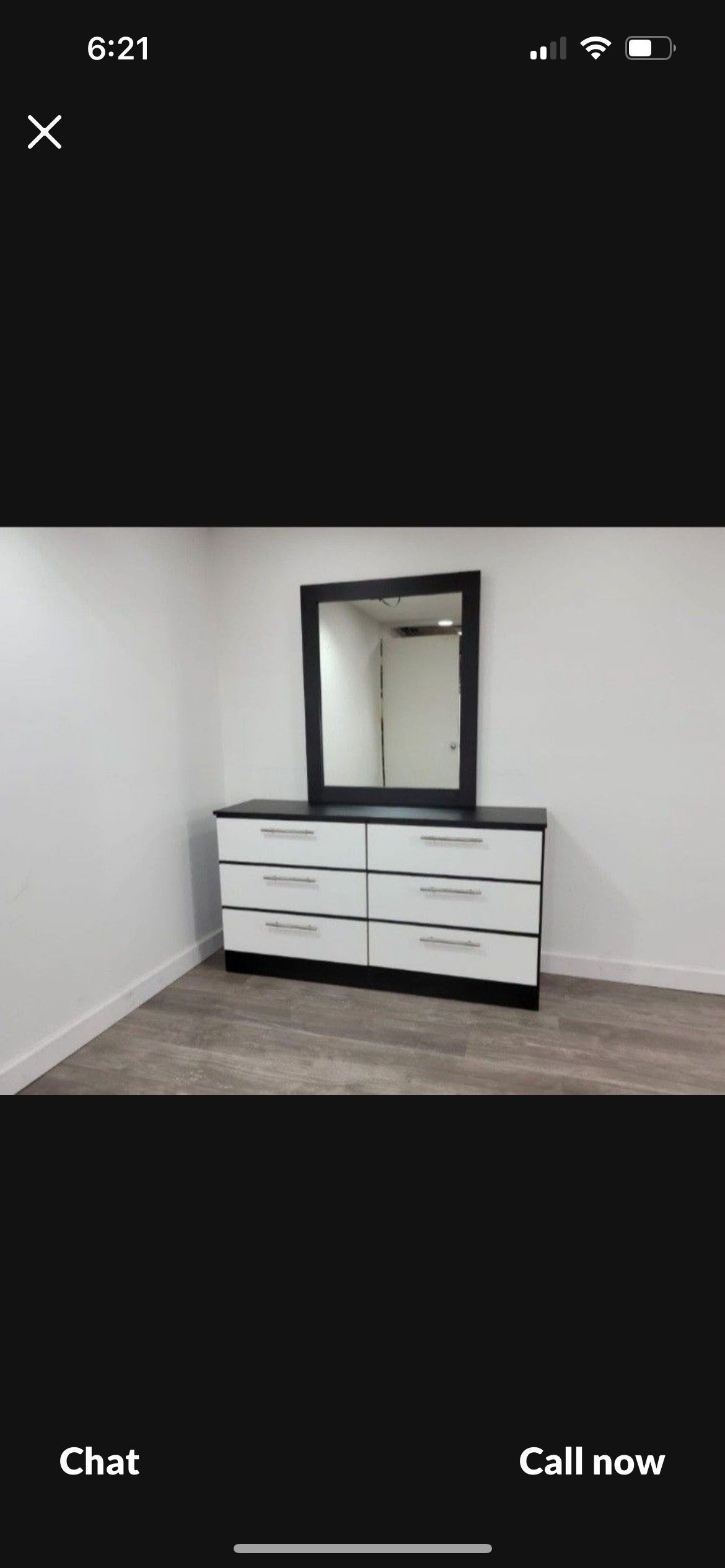 dressers black and white with 