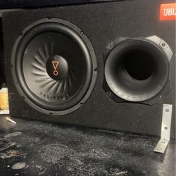 JBL 12” Bass Pro With Amp Included 