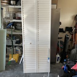 30”x80” Louvre Bi-fold Door 