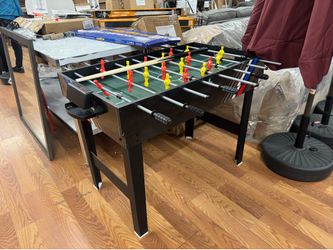 4 in 1-Combo Game Table 49 in. Foosball Ping Pong