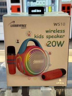 Kids Wireless Speaker w/ 2 Mics