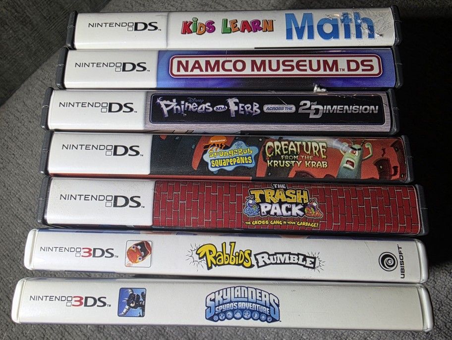 Nintendo DS  & Nintendo 3DS Games 