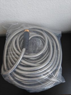 100ft Stainless Steel Garden Hose 
