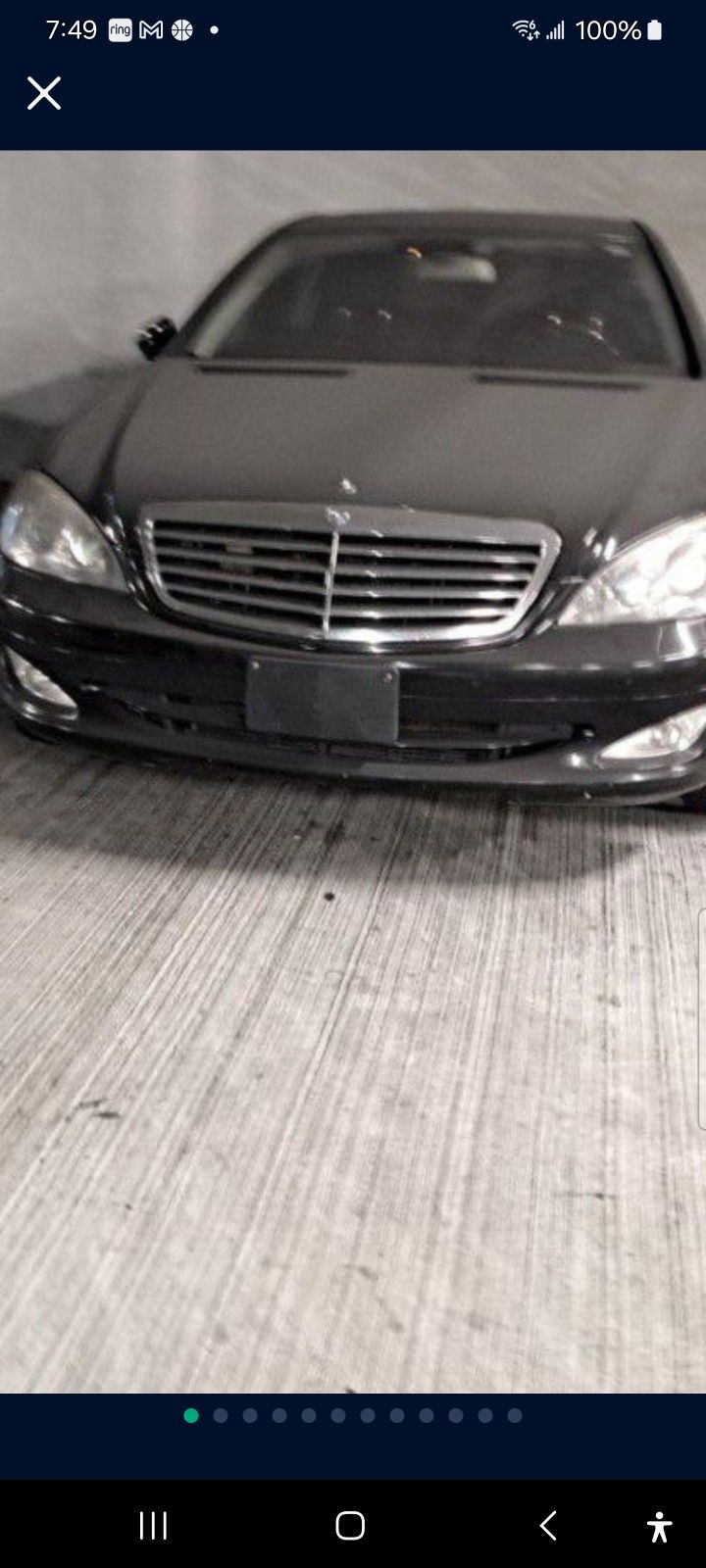 2008 Mercedes S550 4-Matic V8 Sunroof Air Suspension Rear Camera Navagation Leather Smooth Powerful Ride!