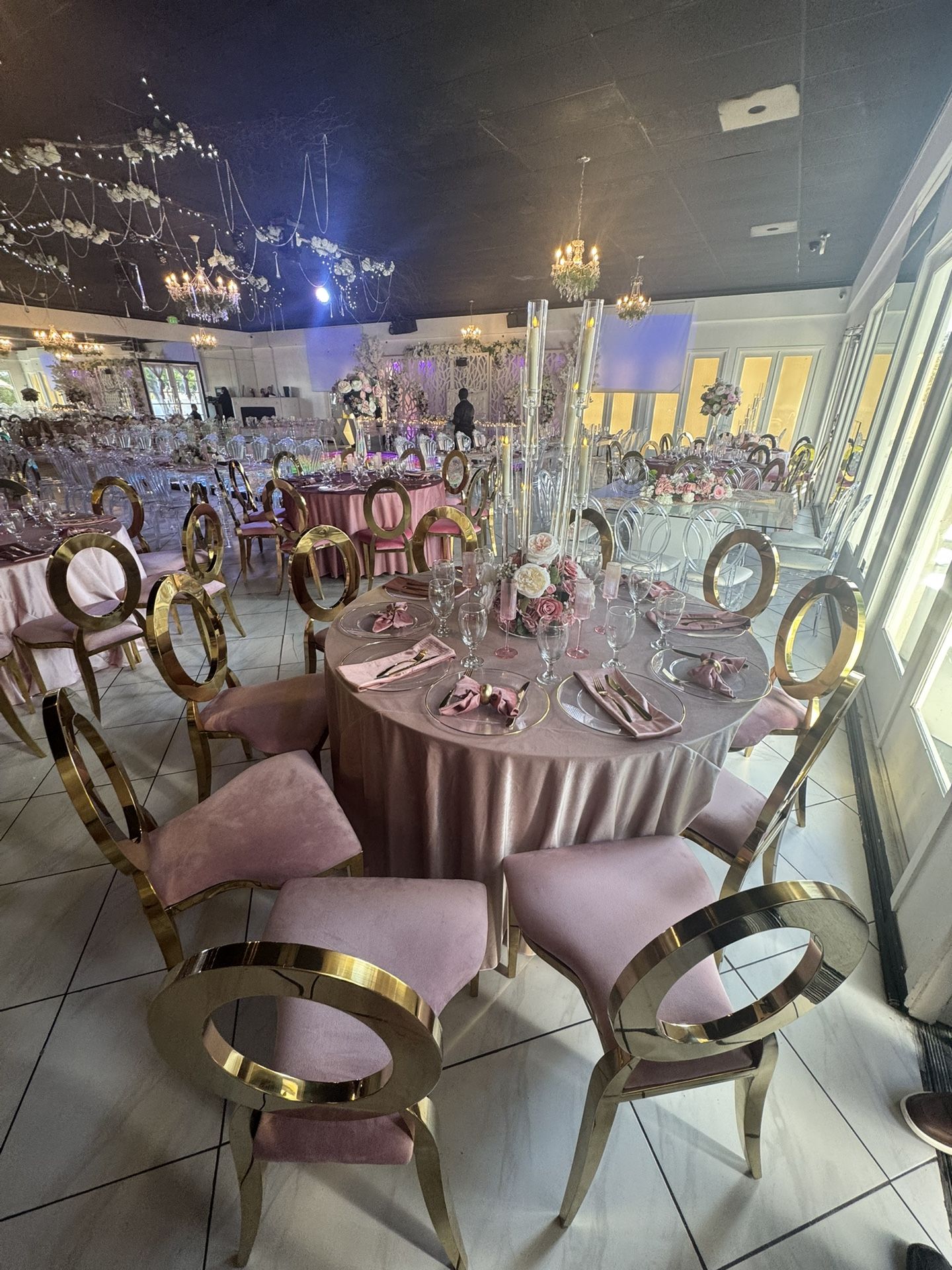 Pink Quinceañera Decor