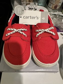 Carter's Boy's Cosmo Slip-On Boat Shoe Sneaker, size 6