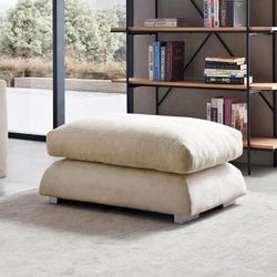 Feather Ottoman