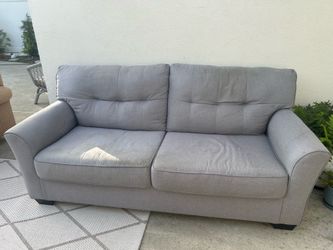 Grey Sofa 78” wide 37” deep