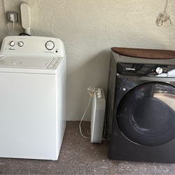 Washer and dryer