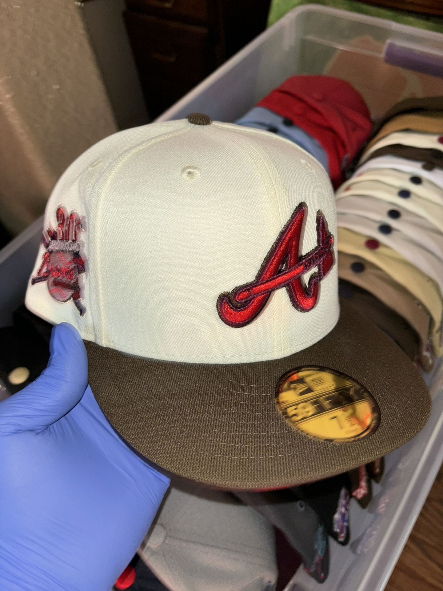New Era Fitted Hats Sizes 7 1/2& 7 5/8