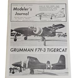 Modeler's Journal 1967 Vol. 2 #1 by Jerry Smith Oakland, CA Publication Booklet

Grumman F7F-3 Tigercat