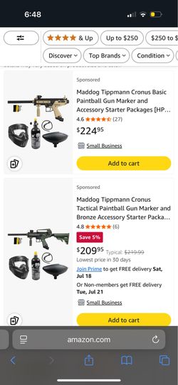 Paintball setup