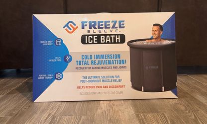 Freeze sleeve ice bath