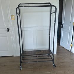Clothing And Shoe Rack