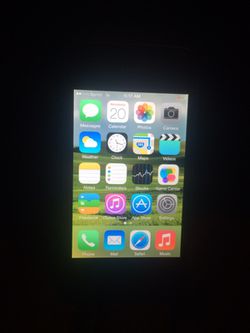 IPhone 4s cdma black works great 8gb