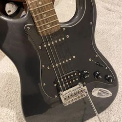 Black Fender Guitar
