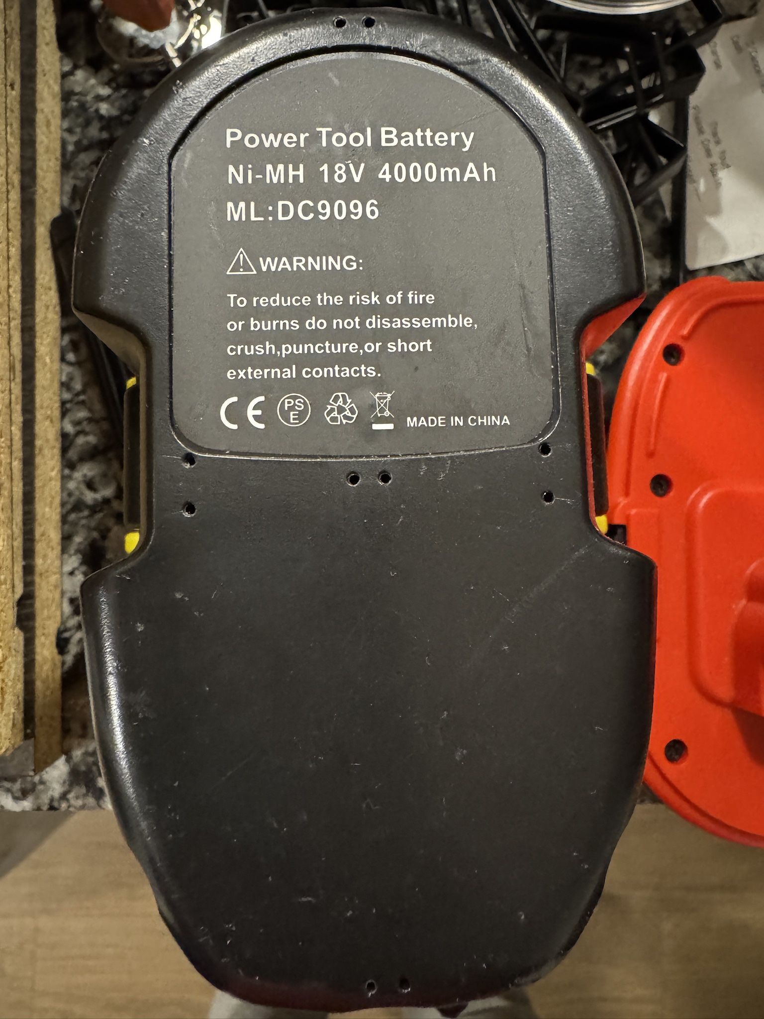 Drill Battery Plus Charger Up To 18v