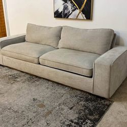 Beige 3-Seater Sofa 