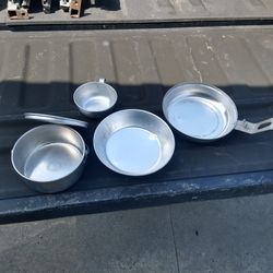 Boy Scouts Camping Pots And Pans