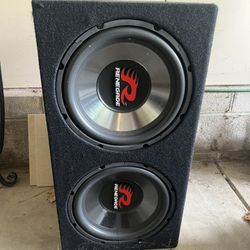 Dual 12” Renegade Subwoofers