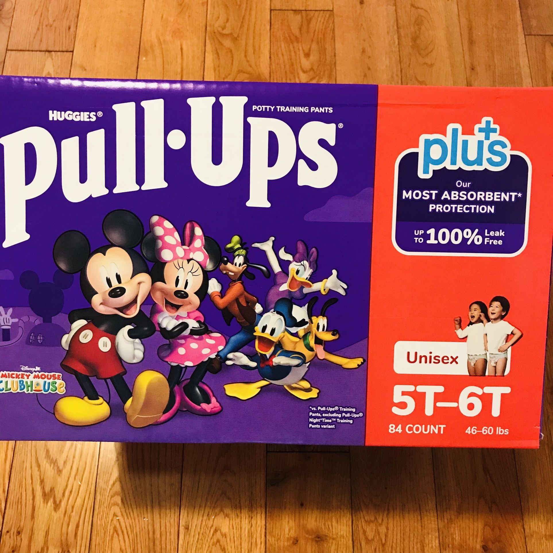 Huggies Pull Ups Unisex 5-6t/84 Diapers 