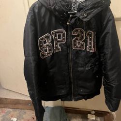 Black Rare South Pole Jacket 