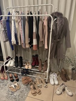 Women’s clothing size S, M, L shoes size 6