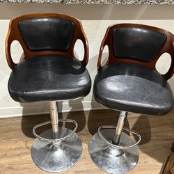 Adjustable Barstools (2)