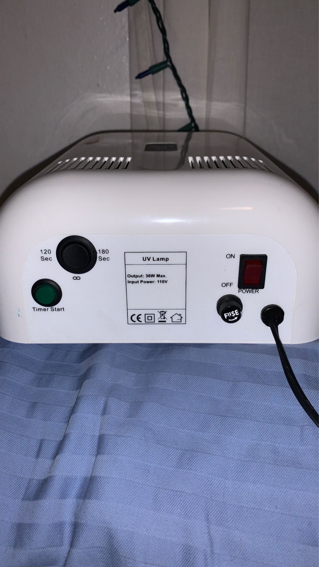 UV nail lamp