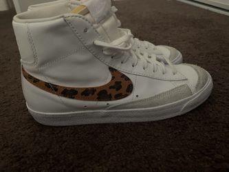 Cheetah Nike Blazers 8.5