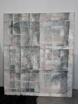 Large abstract work of art