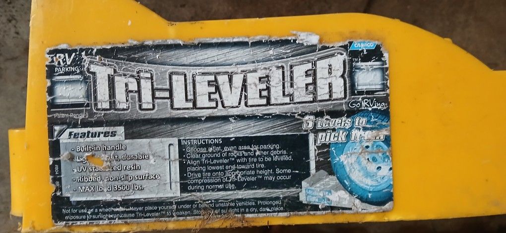 Tri Leveler RV /auto Ramp