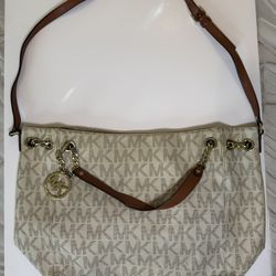 Michael Kors Large Crossbody Logo Purse 