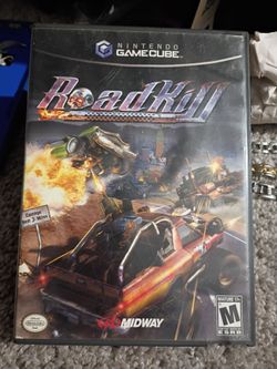 Vintage Nintendo GameCube roadkill game