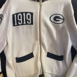 Limited Edition GB Packers Zip Up Hoodie Size XL