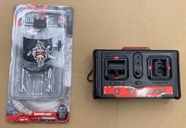 2007 Transformers Barricade XMODS Weapons & Light Kit barracuda (READ DESC)