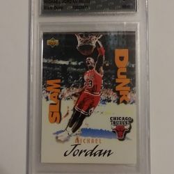 Jordan Slam Dunk 97-98 greatest player of all time.