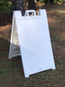 Huge 24x45 A-Sign Double-sided